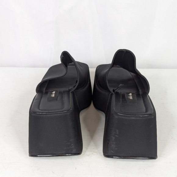 Xhilaration Y2K 90s Platform Chunky Slide Sandals - Picture 5 of 7